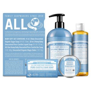 Dr Bronner's Baby Unscented Gift Set