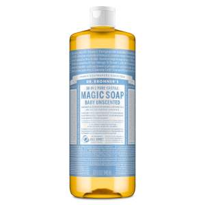 Dr Bronner's Unscented - Pure-Castile Magic Soap