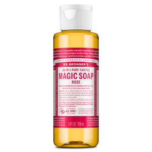 Dr Bronner's Rose - Pure-Castile Magic Soap